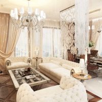 the idea of a bright apartment design in the style of a modern classic