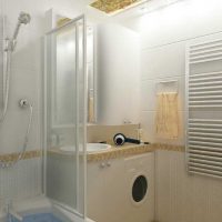 idea of a modern style bathroom 2.5 sq.m picture