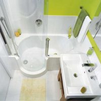 idée d'un style insolite d'une salle de bain de 3 m²