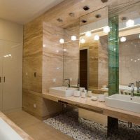 idea of modern design large bathroom picture