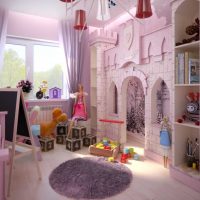 the idea of a beautiful design of a nursery for a girl picture