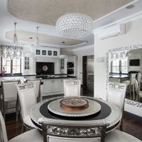 the idea of using a bright kitchen interior picture