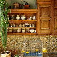 l'idée d'utiliser le style russe dans une belle image de décor de chambre