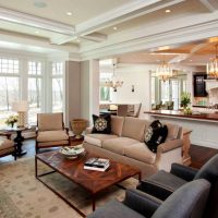 idea of a beautiful room interior in a private house photo