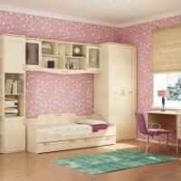 idea of an unusual style of a room for a girl 12 sq. m picture