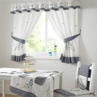 the idea of using modern curtains in a bright room design picture