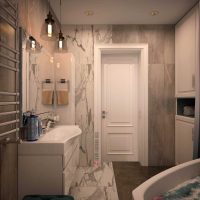 idea of applying light design in a beautiful apartment style photo