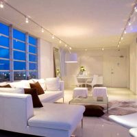 the idea of applying light design in a bright home interior picture