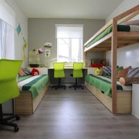the idea of a bright style rooms for girls 12 sq.m picture