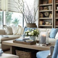 idea of a bright decor of the apartment in the Scandinavian style picture