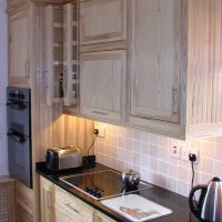 idea of a bright kitchen interior 8 sq.m photo