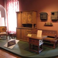 Application de style russe dans une image de conception de pièce lumineuse