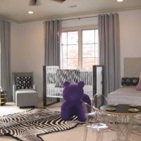 the idea of ​​using an interesting beige color in the design of an apartment