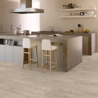 the idea of using a light laminate in a beautiful apartment interior picture