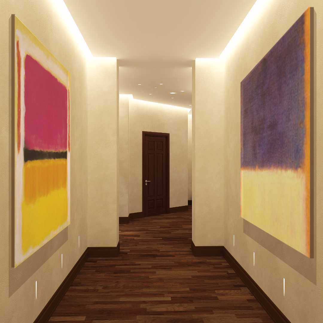 The idea of applying light design in an unusual home decor