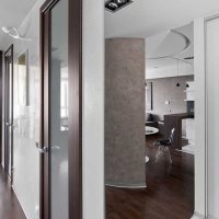 idea of a bright interior of a modern hallway picture