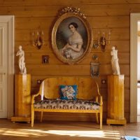 version de l'application du style russe dans une belle photo de décor de chambre