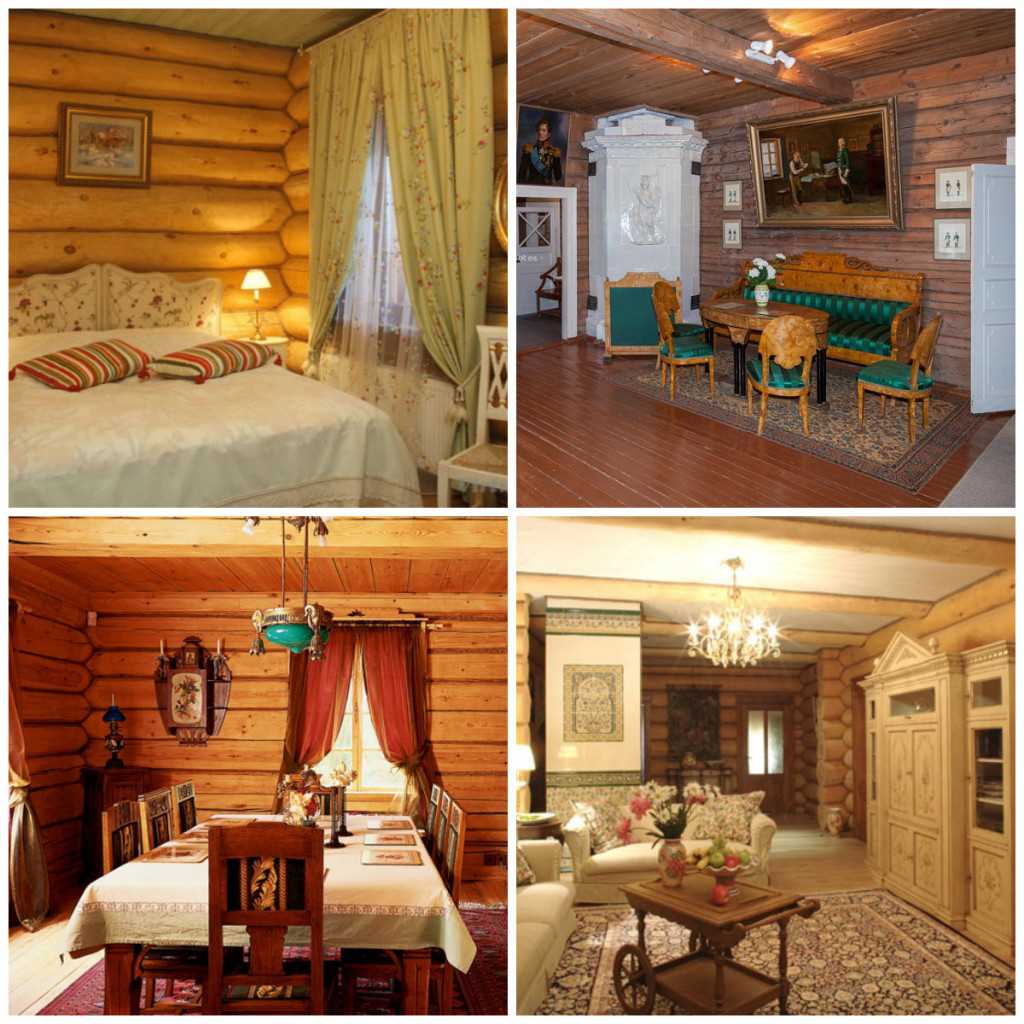 un exemple d'application du style russe dans une pièce lumineuse