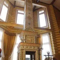 l'idée d'utiliser le style russe dans une belle photo d'appartement design