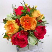 the idea of using a suite of design in a bright style for a man photo