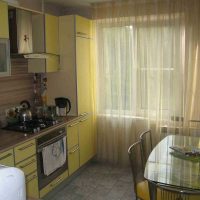 idea of a beautiful kitchen decor 8 sq.m picture