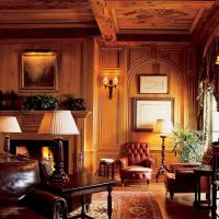 the idea of a beautiful decor of the apartment in the romance style picture