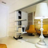 idea of an unusual interior of a modern hallway photo