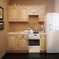 design rustique de petite cuisine