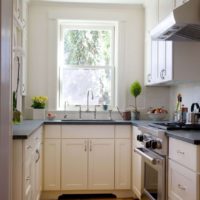 intérieur et design de petite cuisine