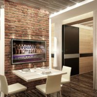 cloison dans la conception d'un studio