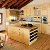 idea of a beautiful rustic style kitchen photo