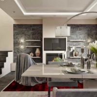 variante de l'intérieur insolite du studio photo 20 m²