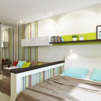 exemple d'une belle photo de chambre à coucher salon intérieur