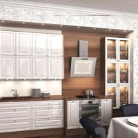 idea of a bright kitchen design with a gas water heater photo