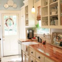 idea of a beautiful rustic decor kitchen picture