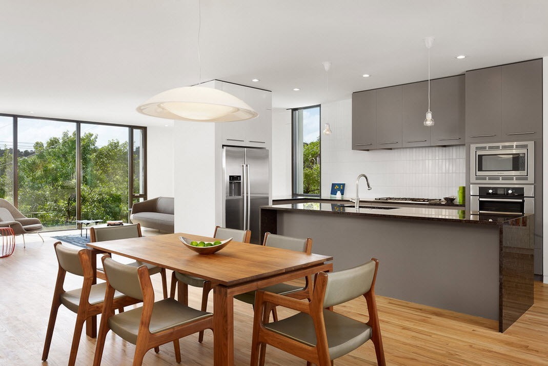 plomberie dans une cuisine high-tech