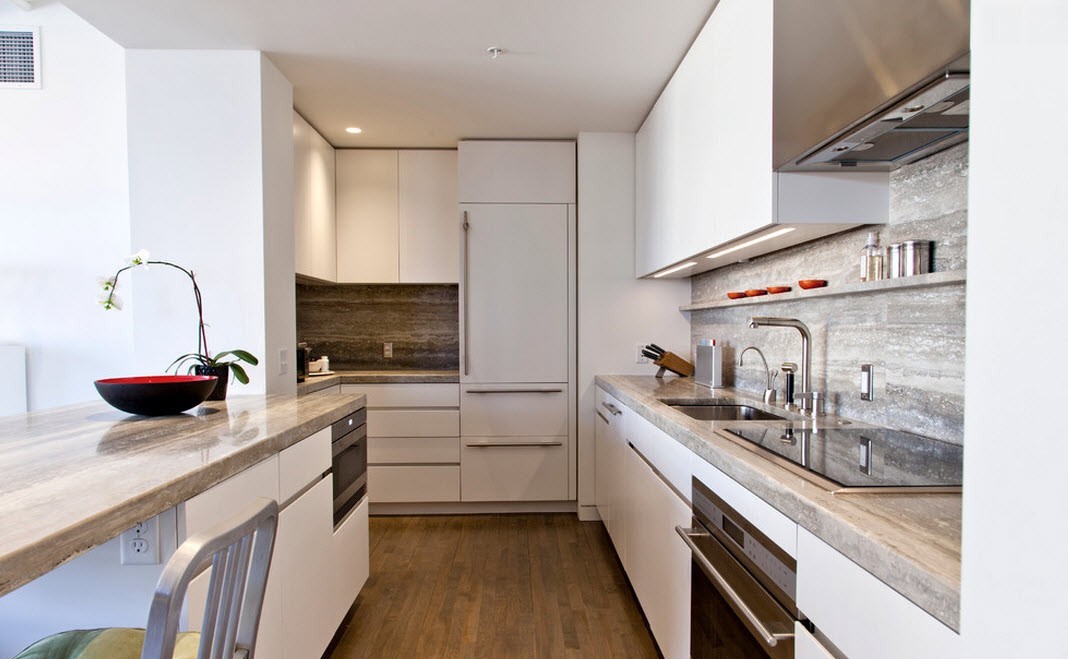 cuisine moderne de haute technologie