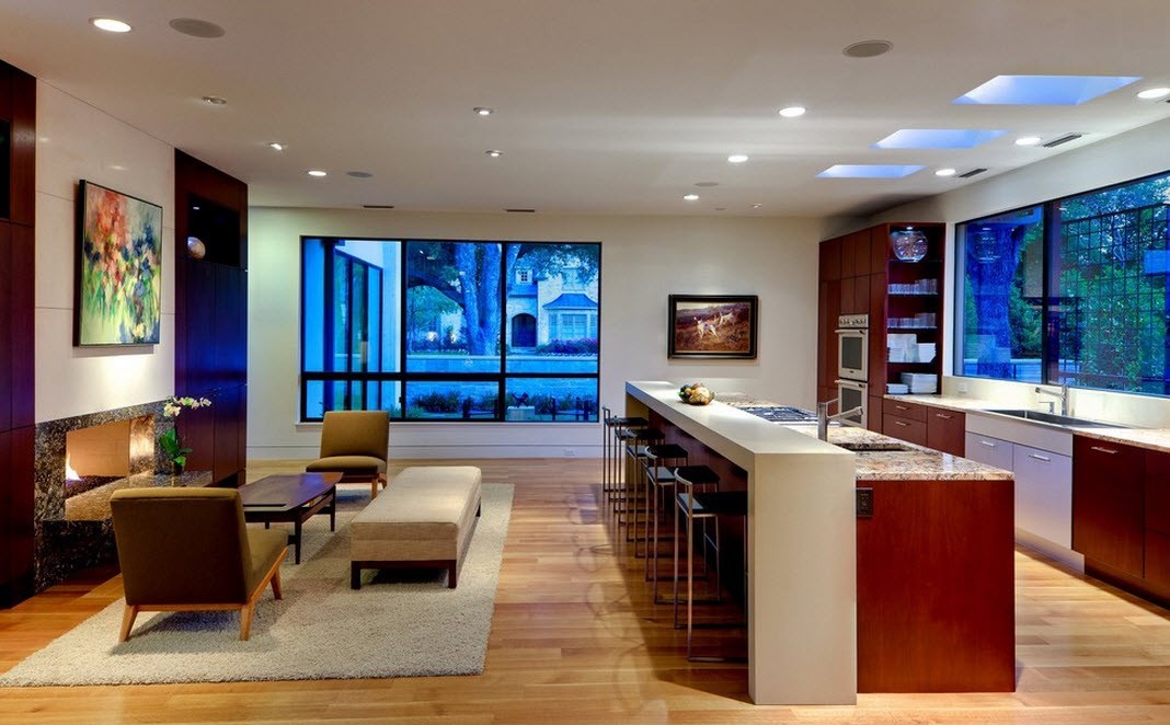 cuisine de style high-tech