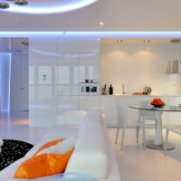 idées de conception de cuisine de haute technologie