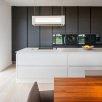 projet de design de cuisine high-tech