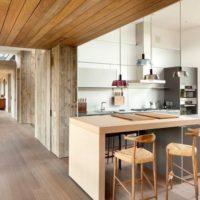 conception de photo de cuisine de haute technologie