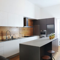 cuisine de style high-tech