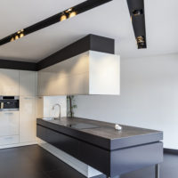 idées d'intérieur de cuisine high-tech