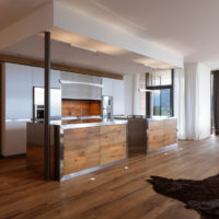 cuisine high-tech élégante