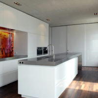 cuisine high-tech confortable