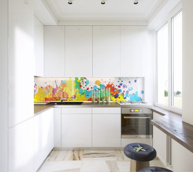 tablier pour la cuisine 5 m²