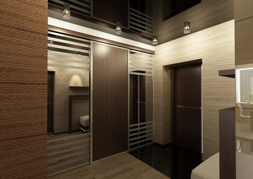 placard dans le couloir