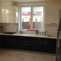 variante du design insolite de la cuisine photo 13 m²