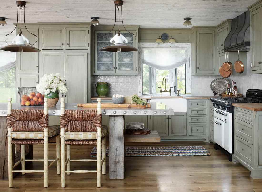 idea of a bright rustic decor