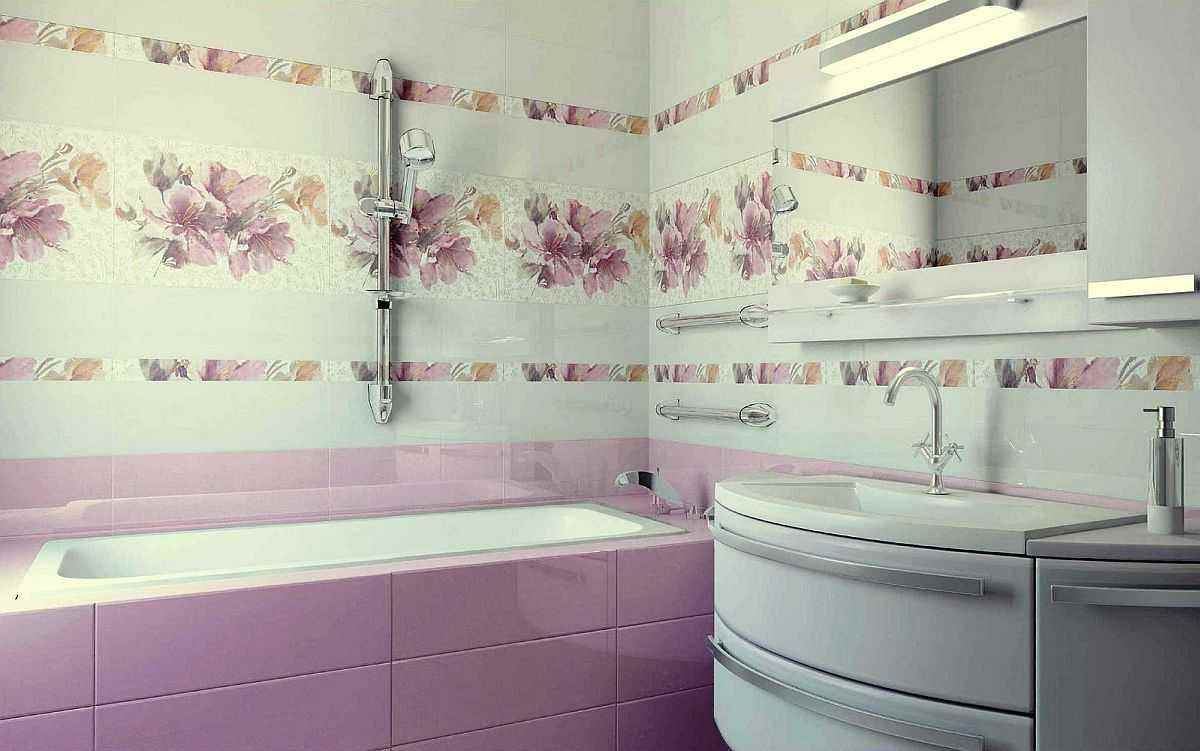 the idea of a beautiful decor laying tiles in the bathroom